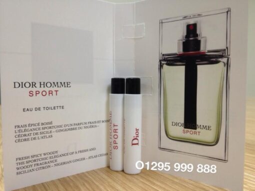 Vial DIOR Homme Sport Eau de Toilette